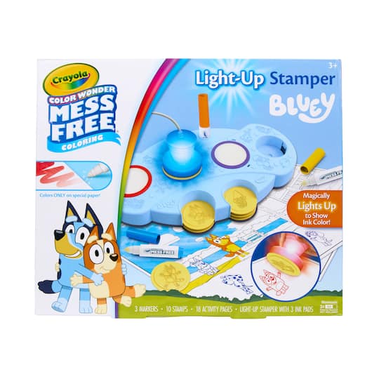 Crayola® Bluey Light-Up Stamper